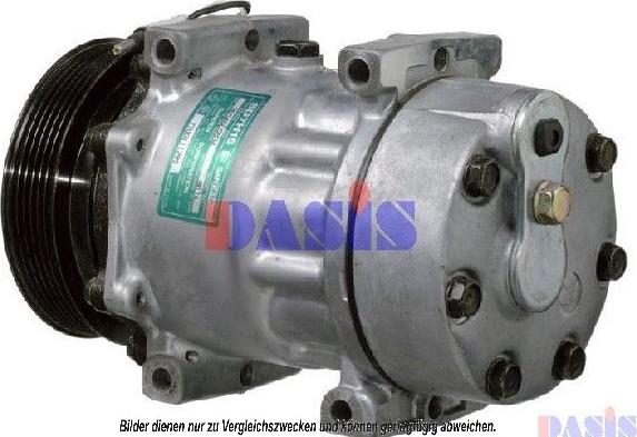 AKS Dasis 854080N - Compressor, air conditioning www.autospares.lv