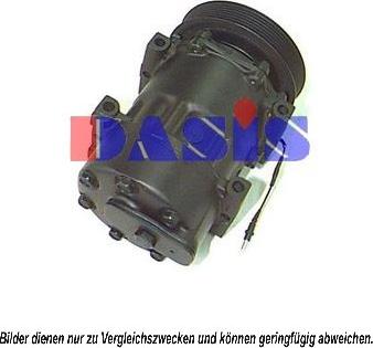 AKS Dasis 850492N - Compressor, air conditioning www.autospares.lv