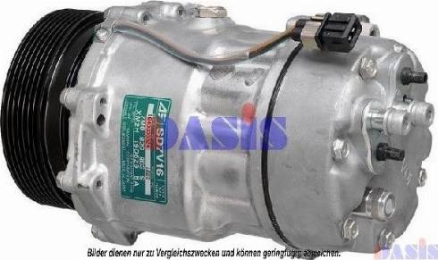 AKS Dasis 850547N - Compressor, air conditioning www.autospares.lv