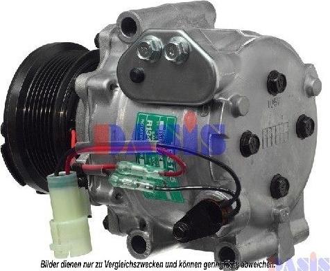 AKS Dasis 850518N - Compressor, air conditioning www.autospares.lv