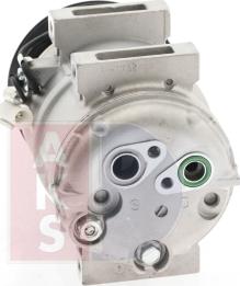 AKS Dasis 850697N - Compressor, air conditioning www.autospares.lv