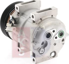 AKS Dasis 850697N - Compressor, air conditioning www.autospares.lv