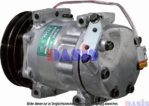 AKS Dasis 850653N - Compressor, air conditioning www.autospares.lv