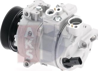 AKS Dasis 850682N - Compressor, air conditioning www.autospares.lv