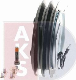 AKS Dasis 850150N - Elektromagnētiskais sajūgs, Gaisa kond. kompresors www.autospares.lv