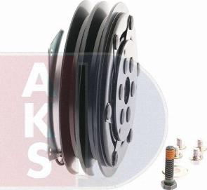 AKS Dasis 850150N - Elektromagnētiskais sajūgs, Gaisa kond. kompresors www.autospares.lv