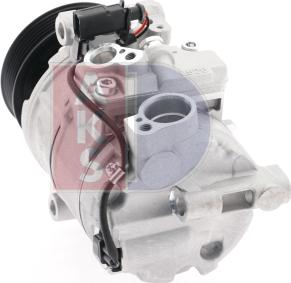 AKS Dasis 851658N - Compressor, air conditioning www.autospares.lv