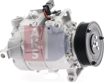 AKS Dasis 851658N - Compressor, air conditioning www.autospares.lv