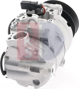 AKS Dasis 851658N - Compressor, air conditioning www.autospares.lv