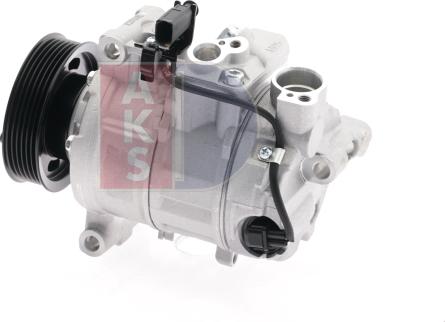 AKS Dasis 851658N - Compressor, air conditioning www.autospares.lv