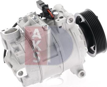 AKS Dasis 851658N - Compressor, air conditioning www.autospares.lv