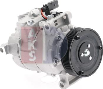 AKS Dasis 851658N - Compressor, air conditioning www.autospares.lv