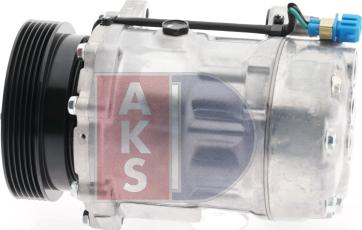 AKS Dasis 851600N - Compressor, air conditioning www.autospares.lv