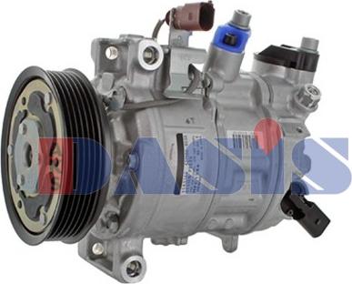 AKS Dasis 852130N - Compressor, air conditioning www.autospares.lv