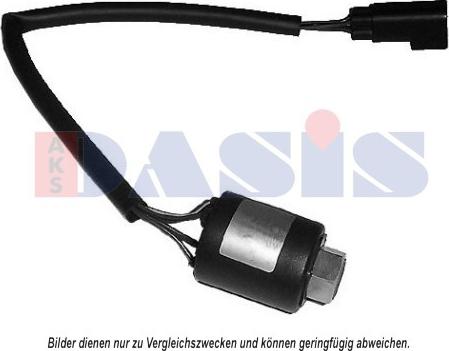 AKS Dasis 860195N - Spiediena slēdzis, Gaisa kondicionēšanas sistēma autospares.lv