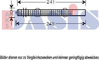 AKS Dasis 800566N - Sausinātājs, Kondicionieris www.autospares.lv