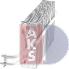 AKS Dasis 820328N - Evaporator, air conditioning www.autospares.lv