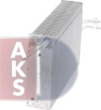 AKS Dasis 820328N - Evaporator, air conditioning www.autospares.lv