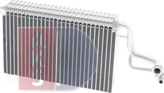 AKS Dasis 820328N - Evaporator, air conditioning www.autospares.lv