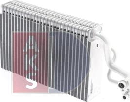 AKS Dasis 820328N - Evaporator, air conditioning www.autospares.lv