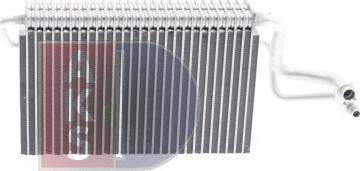 AKS Dasis 820328N - Evaporator, air conditioning www.autospares.lv