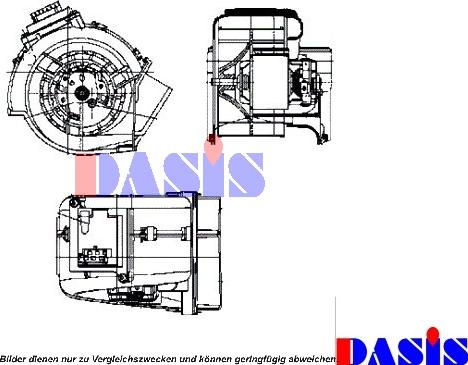 AKS Dasis 870740N - Salona ventilators www.autospares.lv