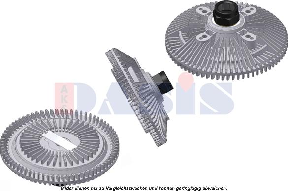 AKS Dasis 378028N - Sajūgs, Radiatora ventilators www.autospares.lv