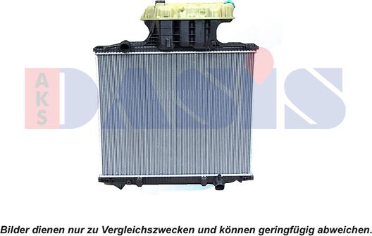 AKS Dasis 260012S - Radiators, Motora dzesēšanas sistēma www.autospares.lv