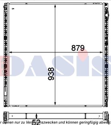 AKS Dasis 260035N - Zemas temperatūras dzesētājs, Starpdzesētājs www.autospares.lv