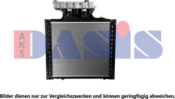 AKS Dasis 260031N - Radiators, Motora dzesēšanas sistēma www.autospares.lv