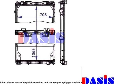 AKS Dasis 260760N - Radiators, Motora dzesēšanas sistēma www.autospares.lv