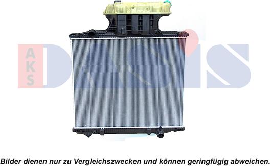 AKS Dasis 261900S - Radiators, Motora dzesēšanas sistēma www.autospares.lv