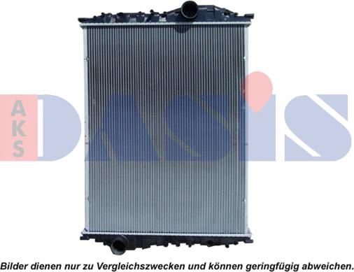 AKS Dasis 261890S - Radiators, Motora dzesēšanas sistēma www.autospares.lv