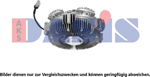 AKS Dasis 268045N - Sajūgs, Radiatora ventilators www.autospares.lv