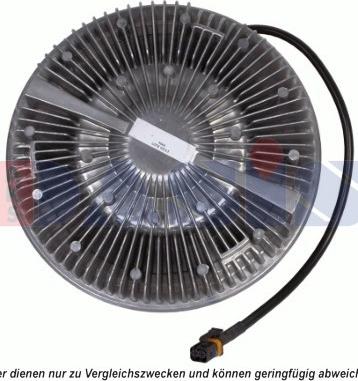 AKS Dasis 268056N - Sajūgs, Radiatora ventilators www.autospares.lv