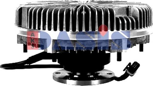 AKS Dasis 268065N - Sajūgs, Radiatora ventilators www.autospares.lv