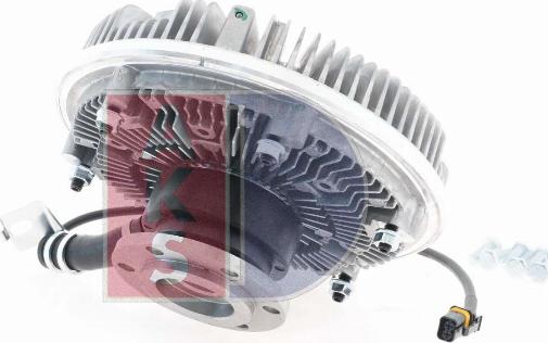 AKS Dasis 268065X - Sajūgs, Radiatora ventilators www.autospares.lv