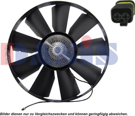 AKS Dasis 268039N - Ventilators, Motora dzesēšanas sistēma www.autospares.lv