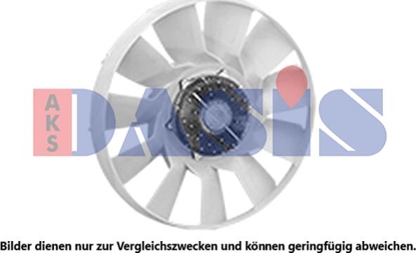 AKS Dasis 268035N - Ventilators, Motora dzesēšanas sistēma www.autospares.lv