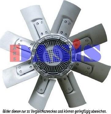 AKS Dasis 268250T - Ventilators, Motora dzesēšanas sistēma www.autospares.lv