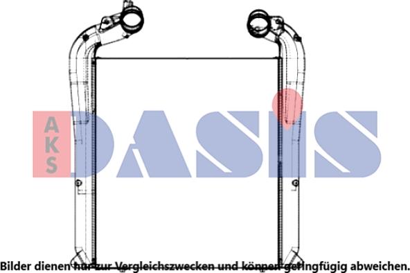 AKS Dasis 267034N - Starpdzesētājs www.autospares.lv