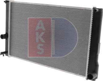 AKS Dasis 210238N - Radiators, Motora dzesēšanas sistēma www.autospares.lv