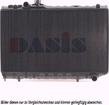 AKS Dasis 211130N - Radiators, Motora dzesēšanas sistēma www.autospares.lv