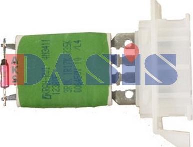 AKS Dasis 740233N - Rezistors, Salona ventilators www.autospares.lv