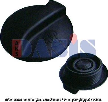 AKS Dasis 750950N - Sealing Cap, coolant tank www.autospares.lv