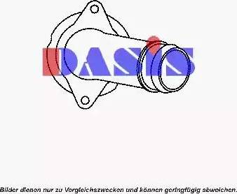 AKS Dasis 751950N - Coolant thermostat / housing www.autospares.lv