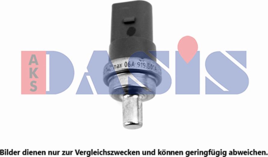 AKS Dasis 751166N - Sensor, coolant temperature www.autospares.lv