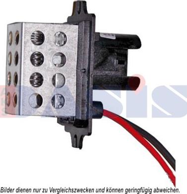 AKS Dasis 700121N - Rezistors, Salona ventilators www.autospares.lv