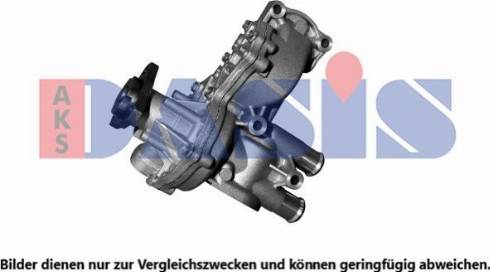 AKS Dasis 781010N - Water Pump www.autospares.lv