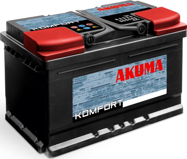 Akuma L5 90 - Startera akumulatoru baterija www.autospares.lv